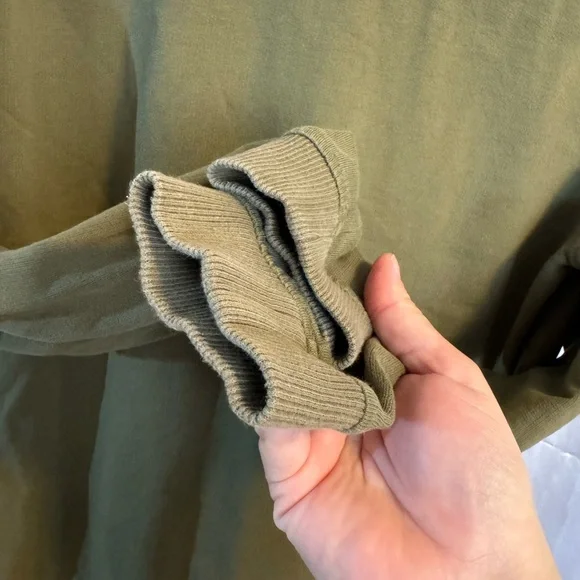 Fjallraven Olive Green Crew Neck Sweater Size XS - Picture 5 of 7